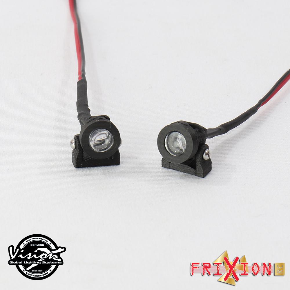 VISION X OPTIMUS LED POD LIGHTS (SQUARE or ROUND) - 2 pods