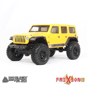 FXBZK1AK - 1" BRAVEN BERSERKER R/C SCALE TIRE + FOAM // ALIEN KOMPOUND - 2 PCS