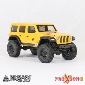FXISD1AK - 1” Braven Ironside Scale tires + standard foam // Alien Kompound // 2 TIRES + 2 FOAMS PER PACK