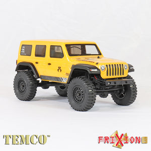 FXTNDT1AK - 1” Temco NDT Scale tires + standard  foam // Alien Kompound // 2 TIRES + 2 FOAMS PER PACK