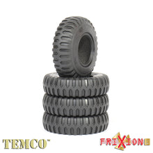 Load image into Gallery viewer, FXTNDT1AK - 1” Temco NDT Scale tires + standard  foam // Alien Kompound // 2 TIRES + 2 FOAMS PER PACK