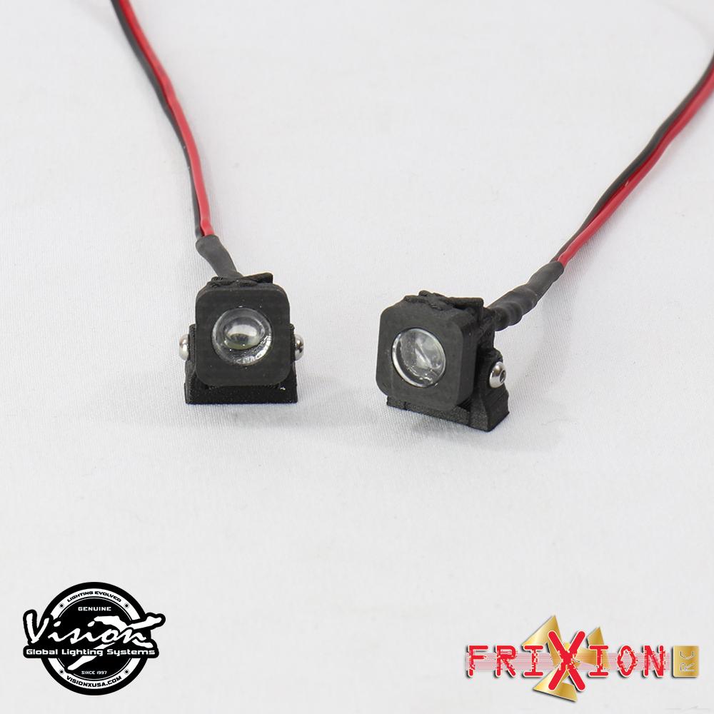 VISION X OPTIMUS LED POD LIGHTS (SQUARE or ROUND) - 2 pods per